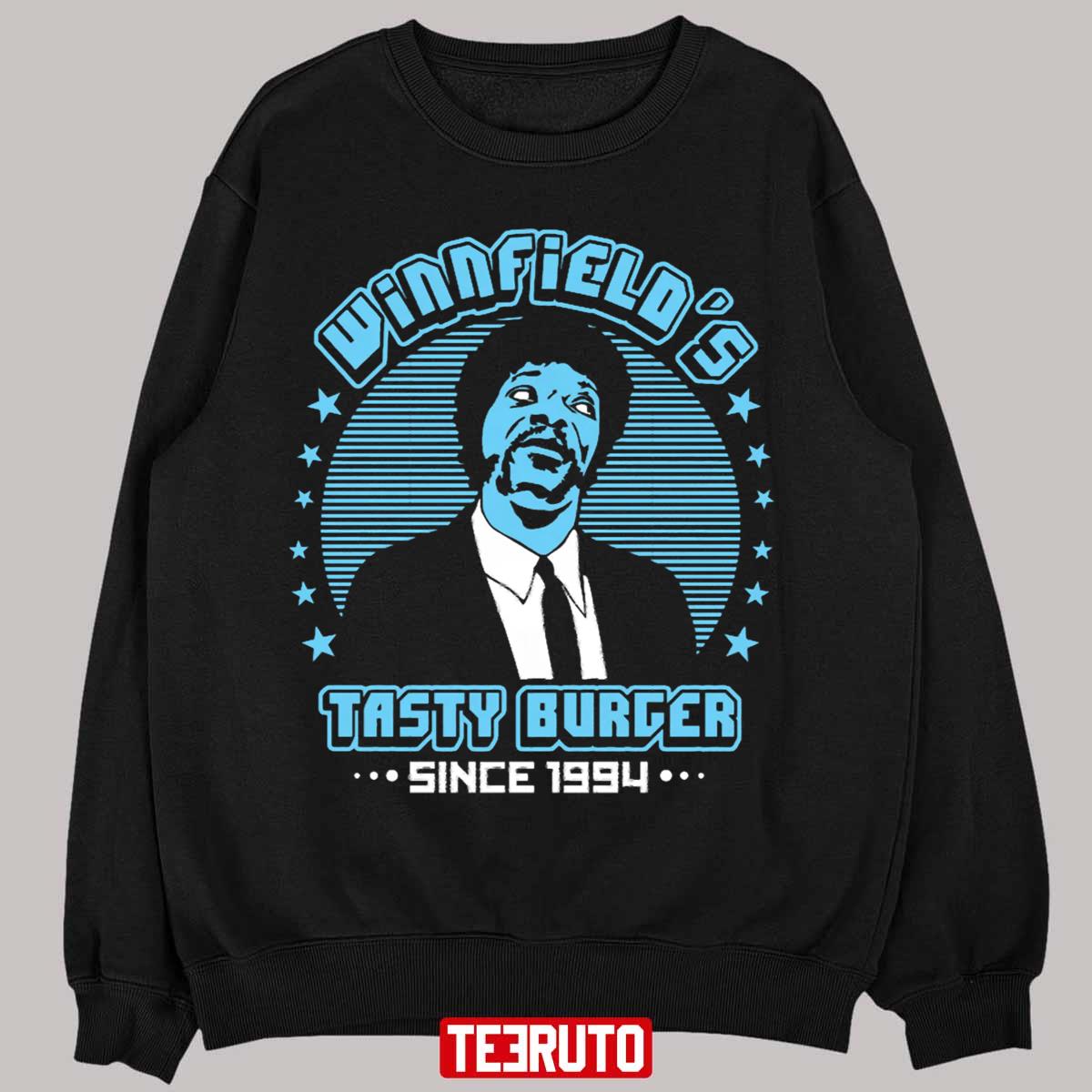 Winnfield’s Tasty Burger Good Burgers Unisex Sweatshirt