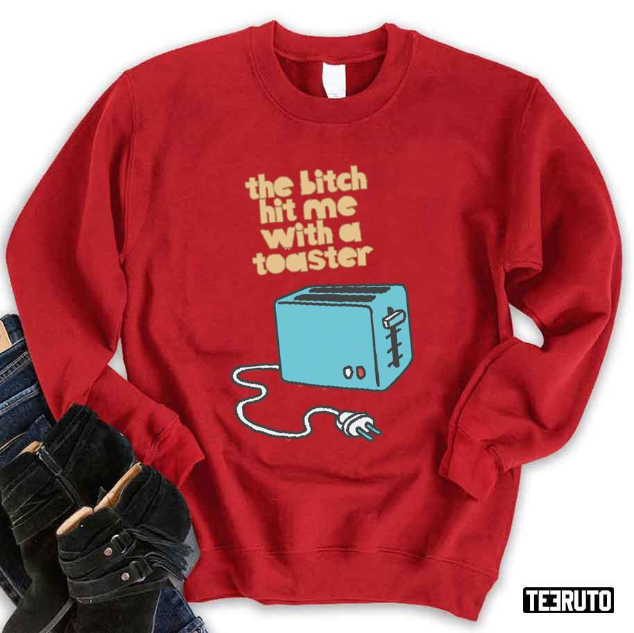 With A Toaster Scrooged Inspired Unisex Sweatshirt