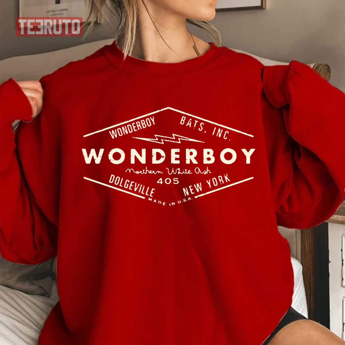 Wonderboy Bat Logo By © Buck Tee Originals Unisex Sweatshirt