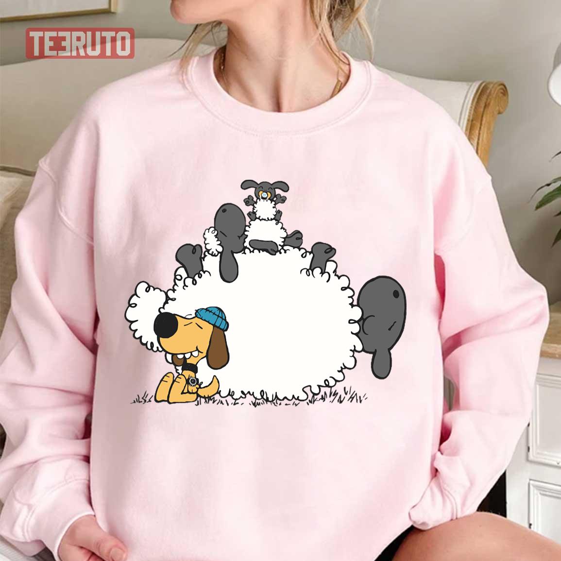 Woolnuts Shaun The Sheep Christmas Unisex Sweatshirt