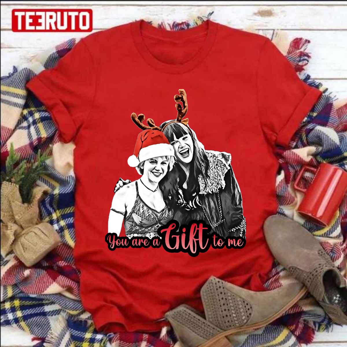 Xena & Gabrielle You Are A To Me Christmas Unisex T-Shirt