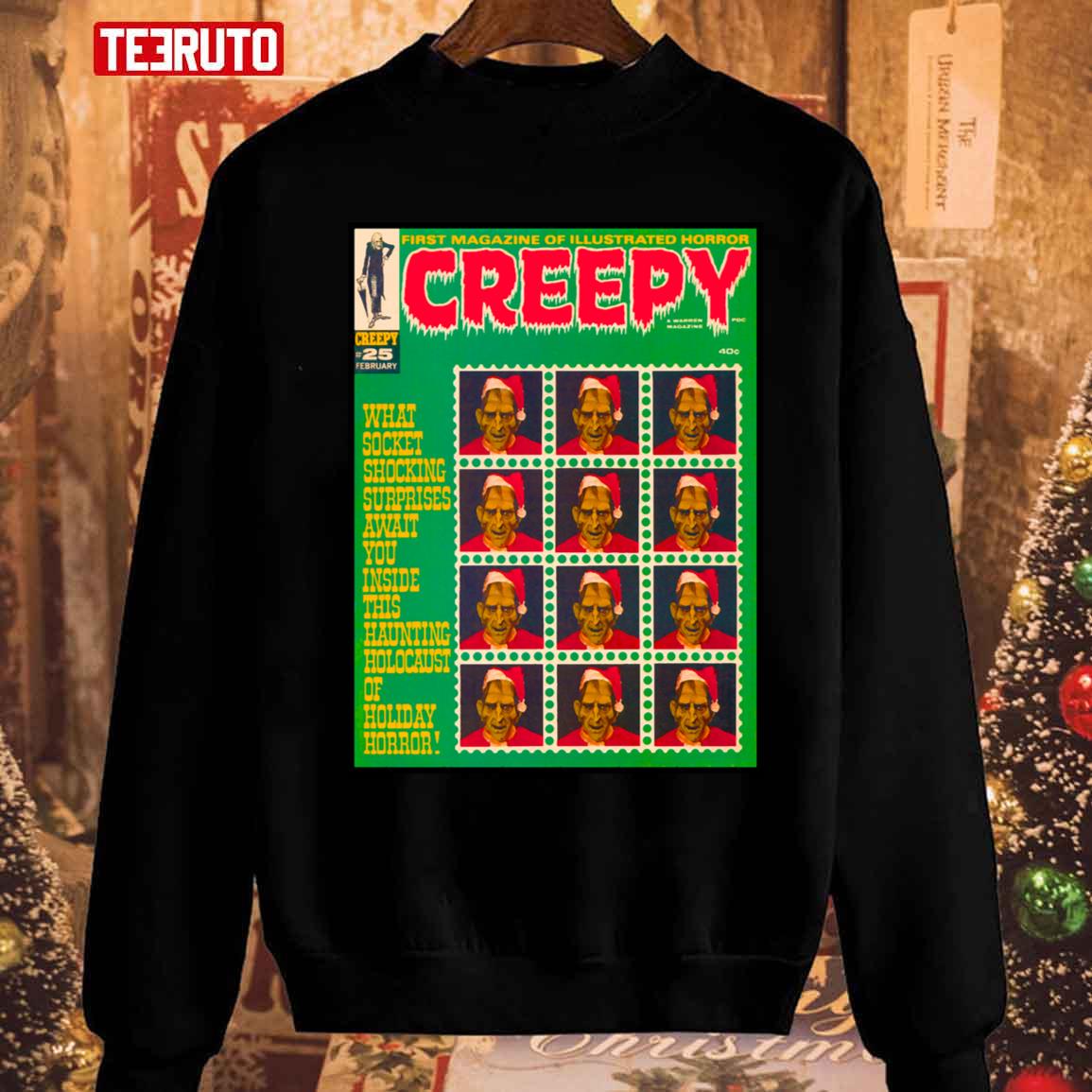 Yes A Great Creepy 25 Magazine Cover Unisex Sweatshirt