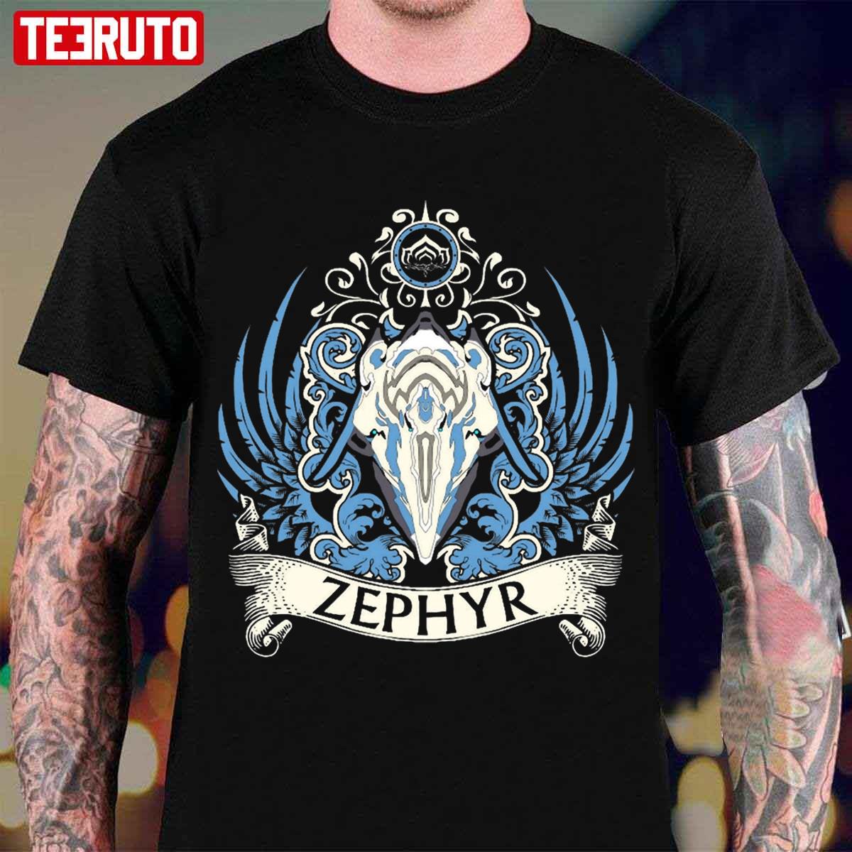 Zephyr Circle Logo Warframe Unisex T-Shirt