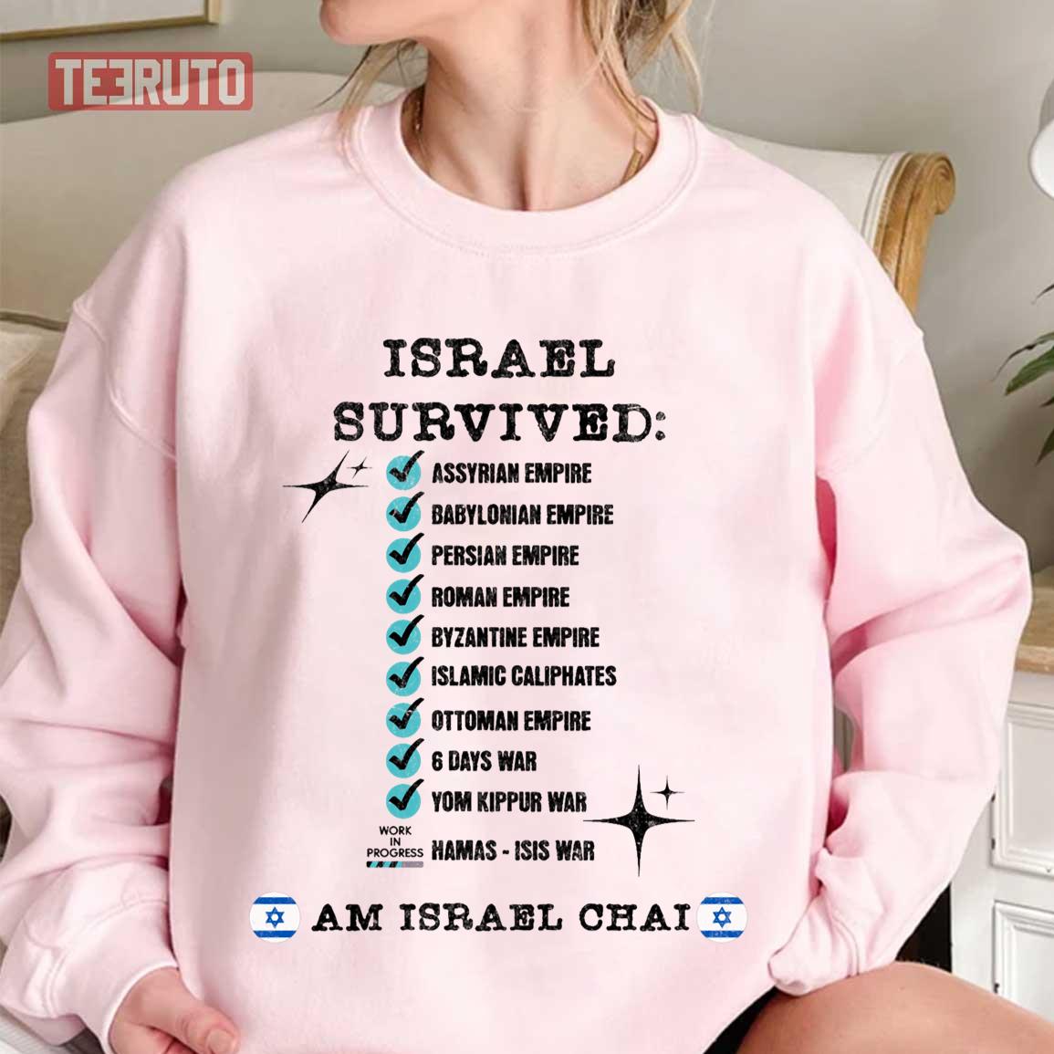 Am Israel Chai Jesse Ventura Unisex Sweatshirt