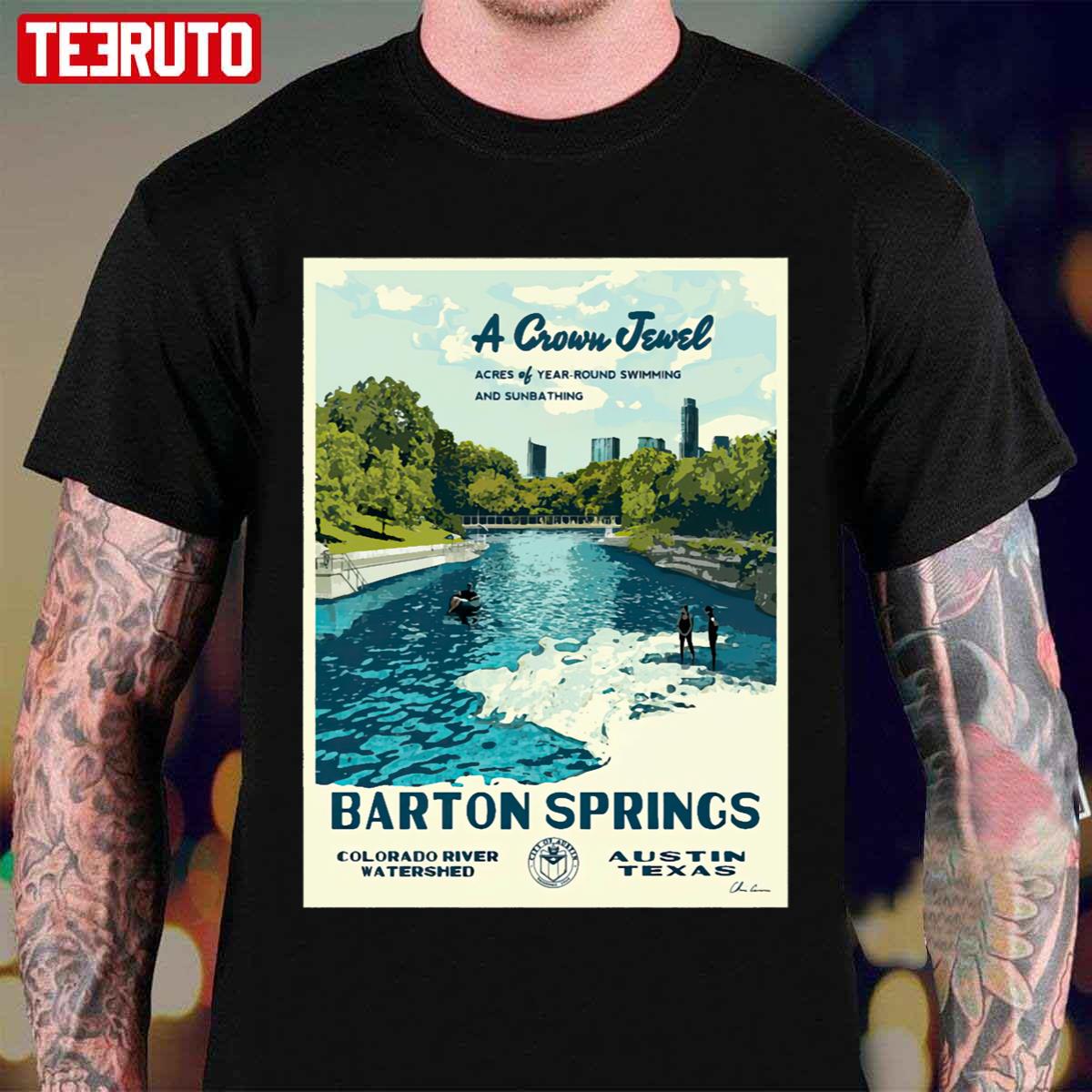 Barton Spring Vintage Unisex T-Shirt