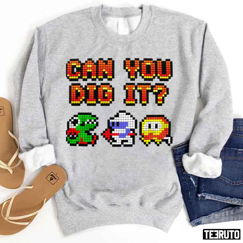 Best Boys Girls Gaming Dig Dug Years Old Birthday Unisex Sweatshirt