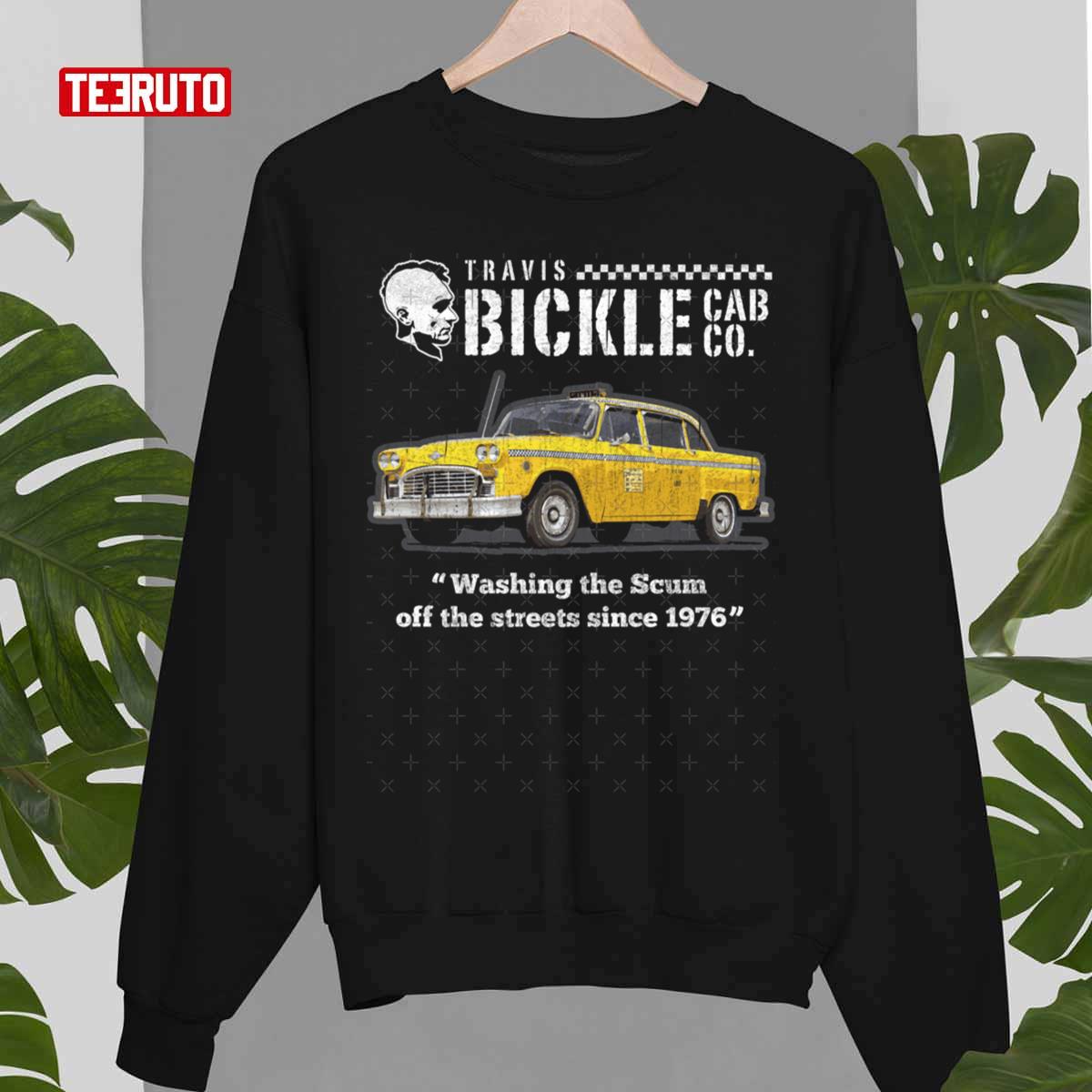 Bickle Cab Company Taxi Driver Unisex Sweatshirt