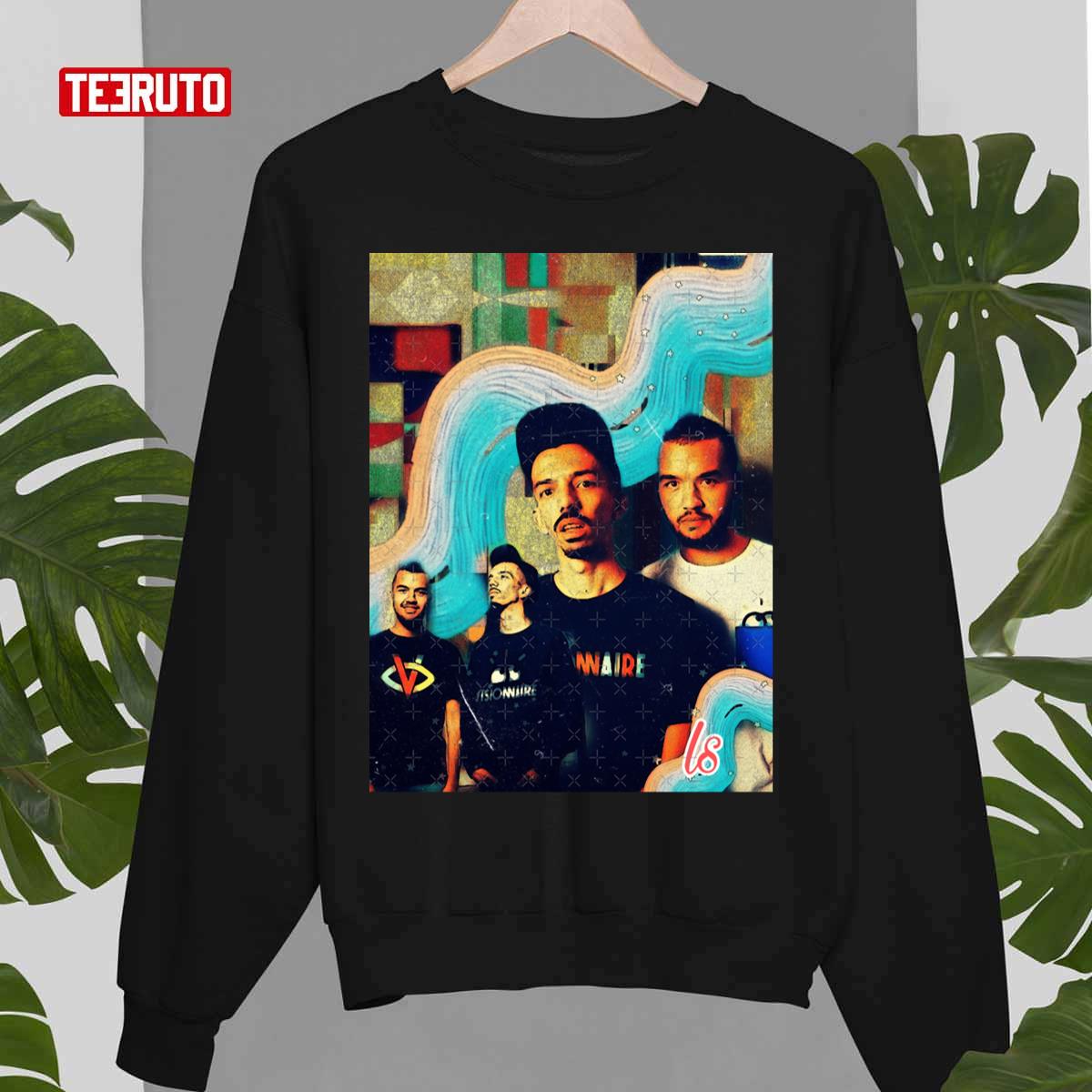 Bigflo And Oli Colored Graphic Unisex Sweatshirt