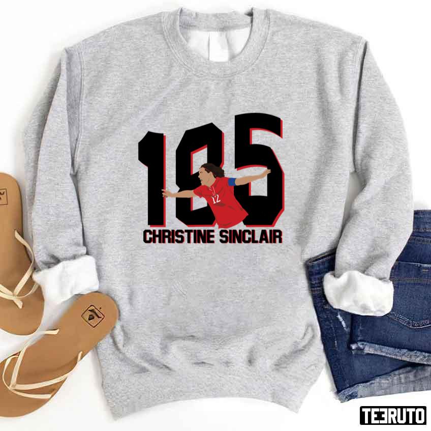 Christine Sinclair 185 Goals Unisex T-Shirt