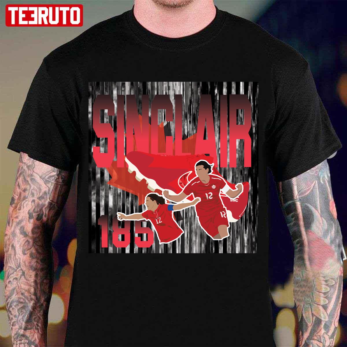 Christine Sinclair Canada Poster Unisex T-Shirt
