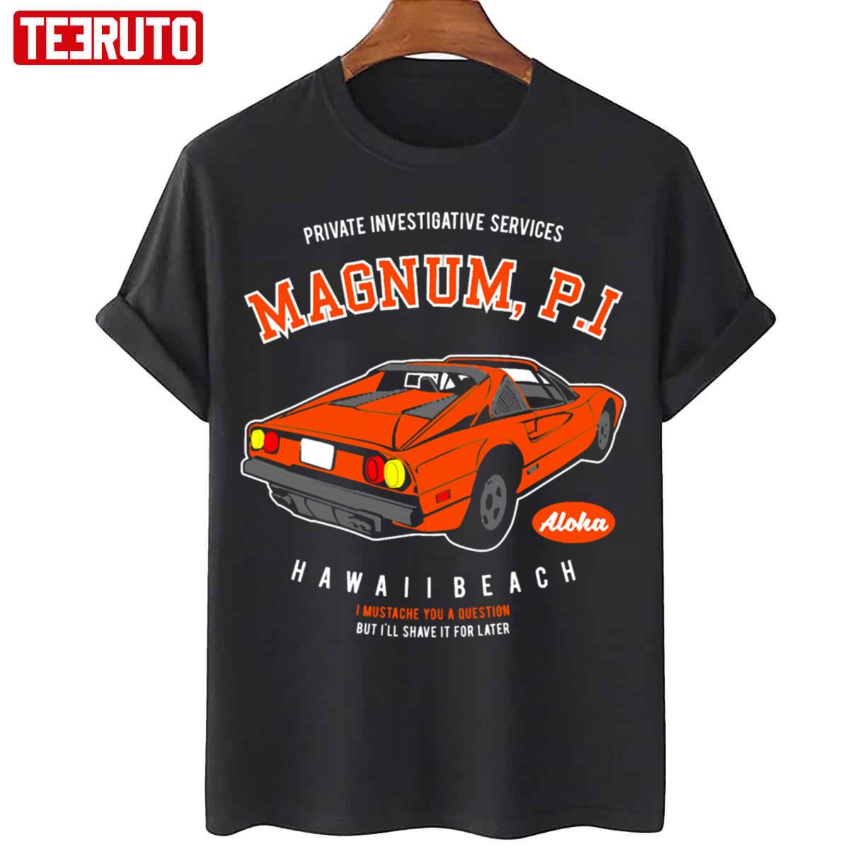 Magnum Pi - Mens Face It Tall T-Shirt main image 0