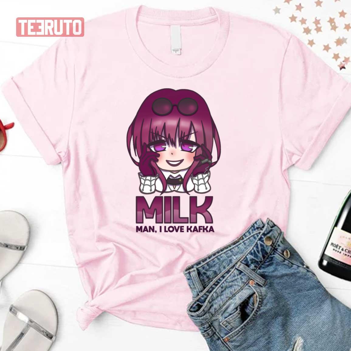 Milk Man I Love Kafka Honkai Star Rail Unisex T-Shirt