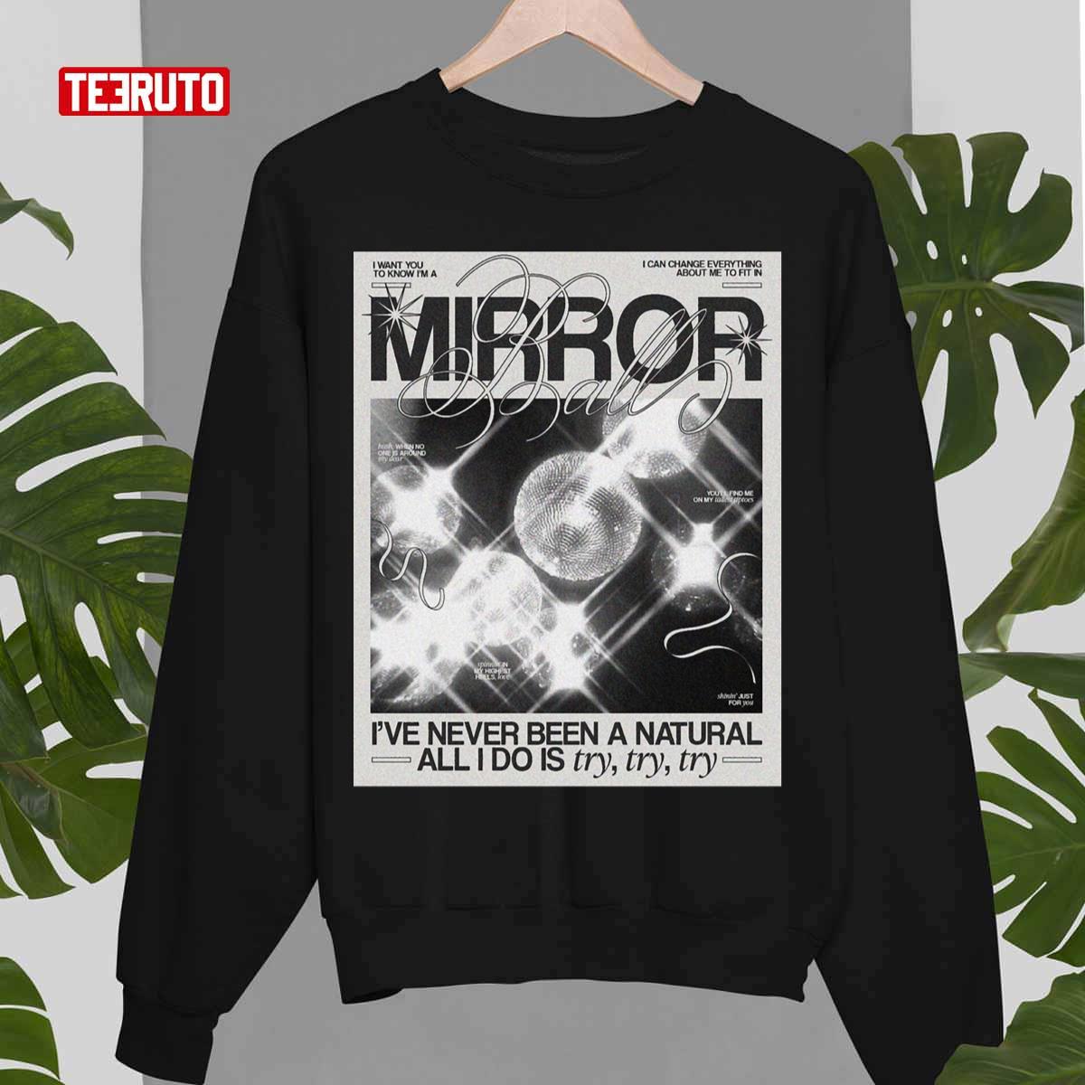 Mirrorball Swift Album Taylor Swift Unisex Sweatshirt