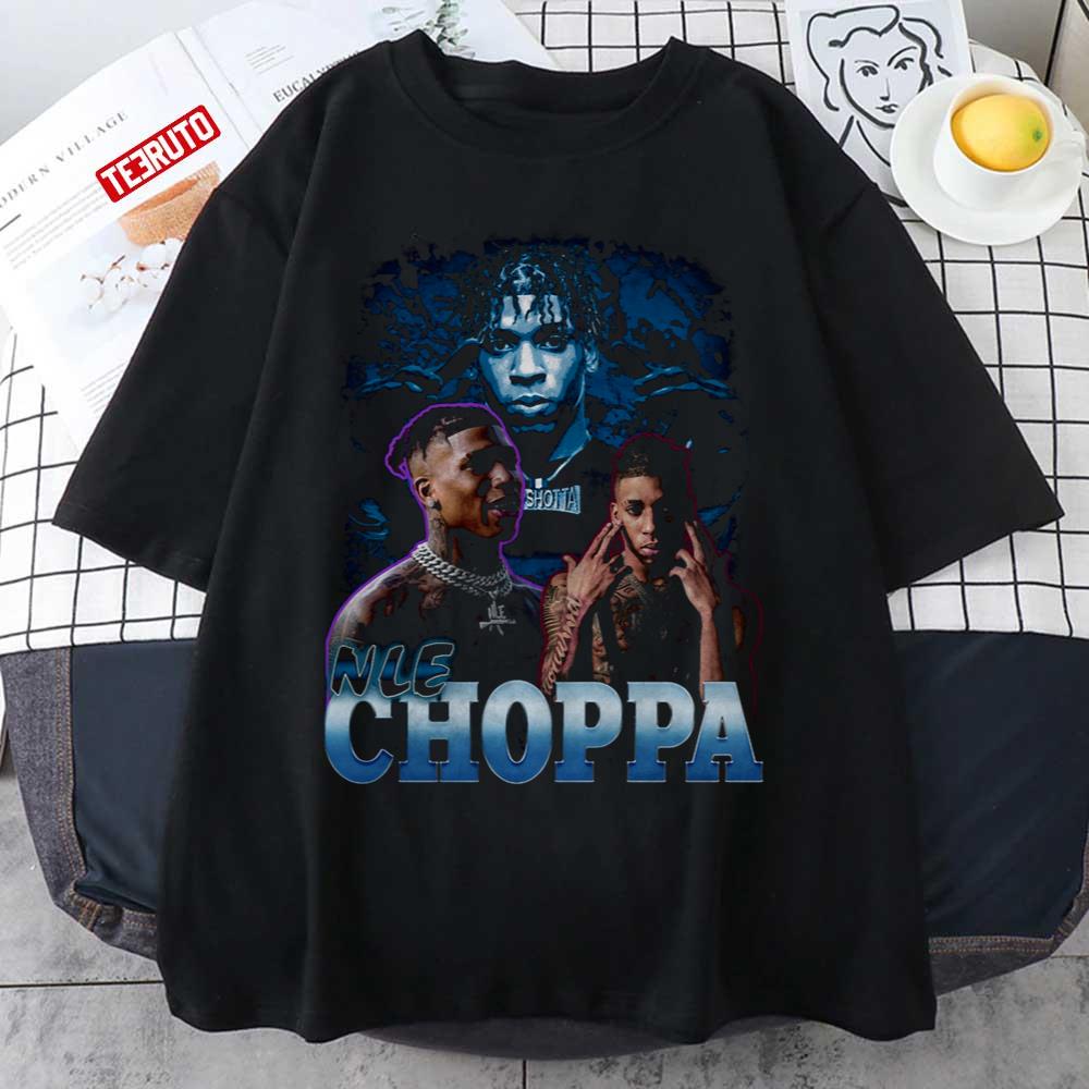 Nle Choppa Vintage Rap Music Unisex T Shirt Teeruto 