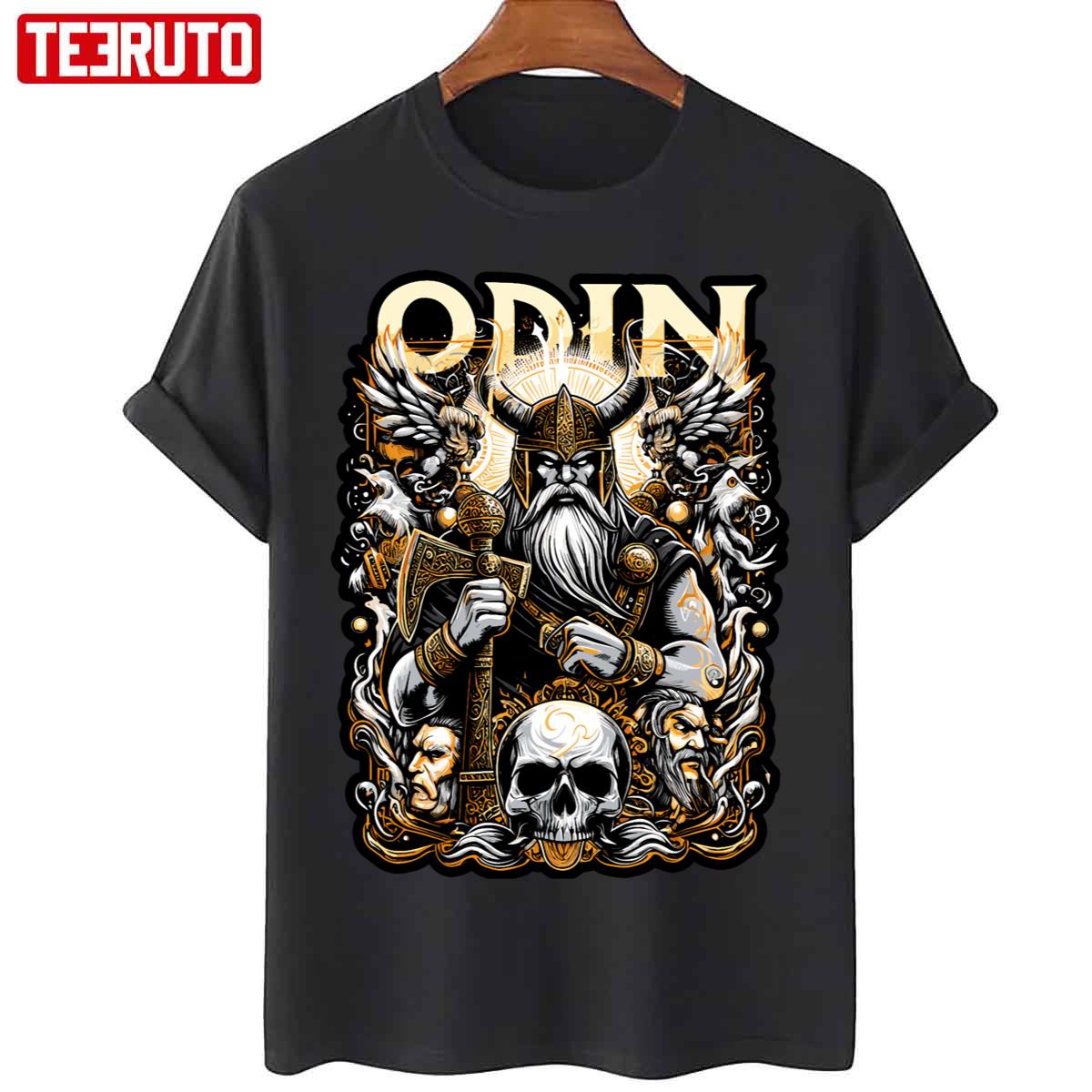Odin The Allfather Old Gods Of Asgard Unisex T-Shirt