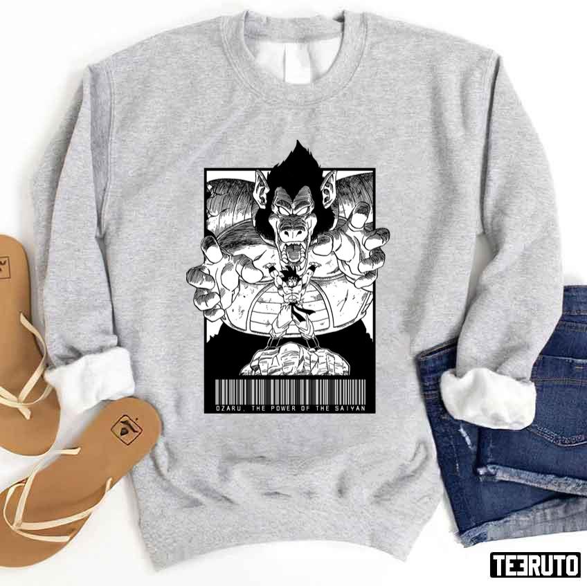 Ozaru The Power Of The Saiyan Code Unisex Sweatshirt