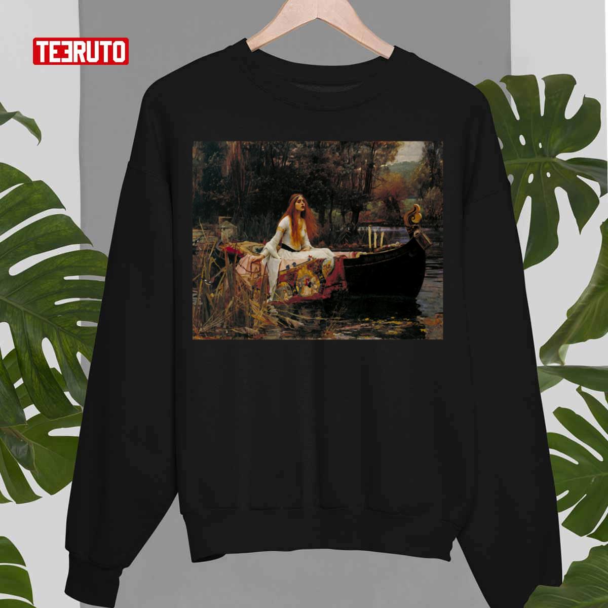 The Lady Of Shalott John William Waterhouse Unisex Sweatshirt