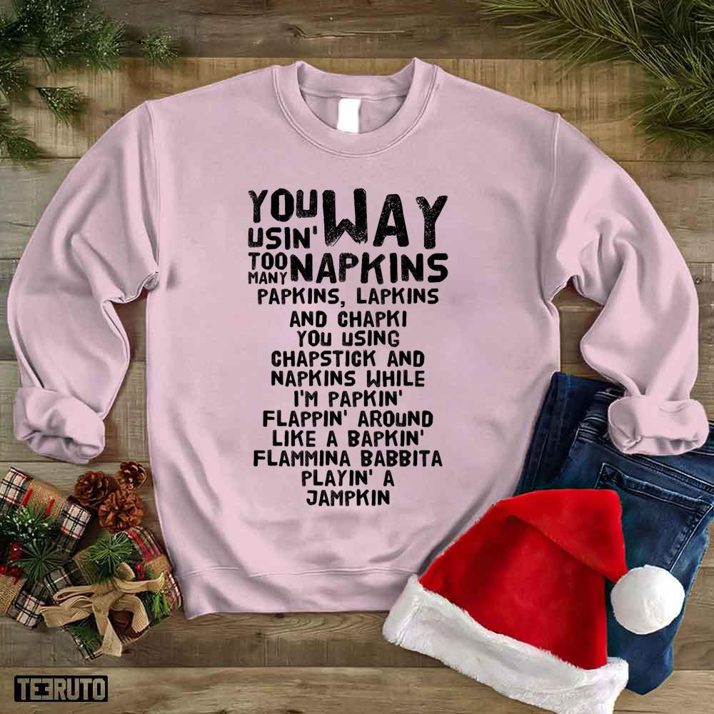 Way Too Many Napkins” Eminem Unisex Sweatshirt