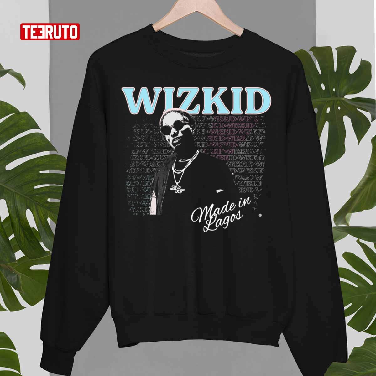 Wizkid Cotton Graphic Unisex Sweatshirt