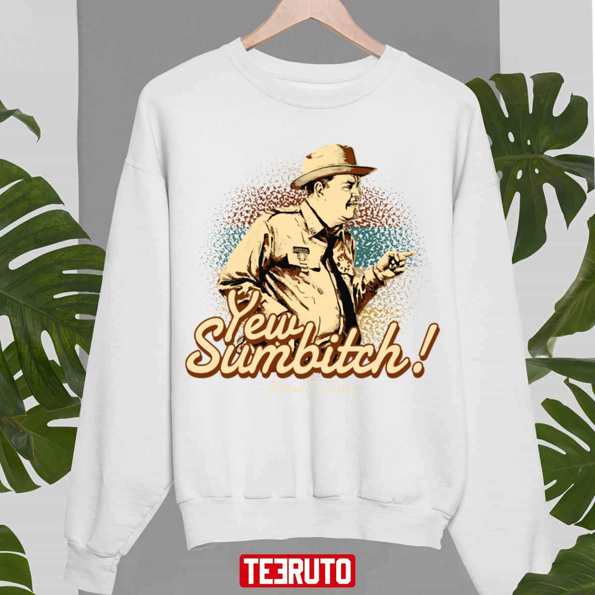 Yew Sumbitch Vintage Illustration Unisex Sweatshirt