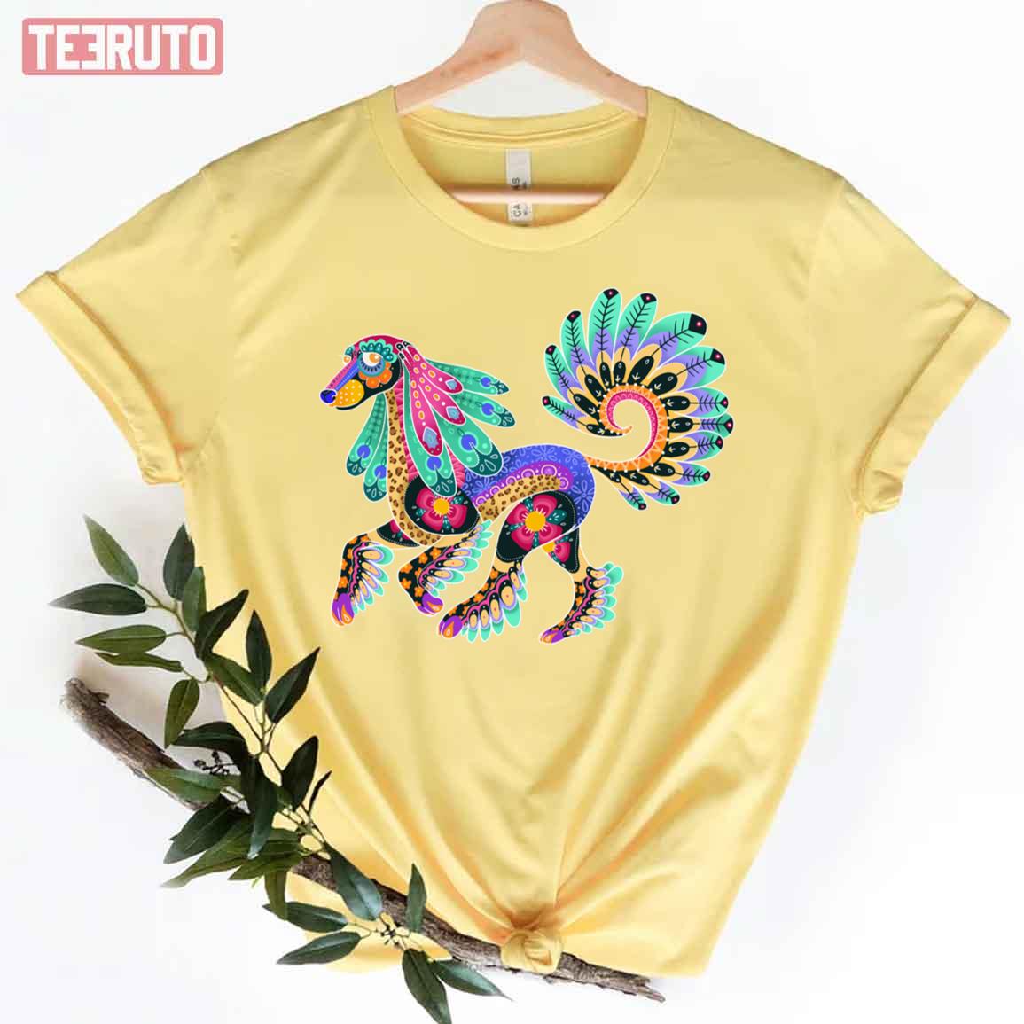Alebrije Saluki Unisex T-Shirt