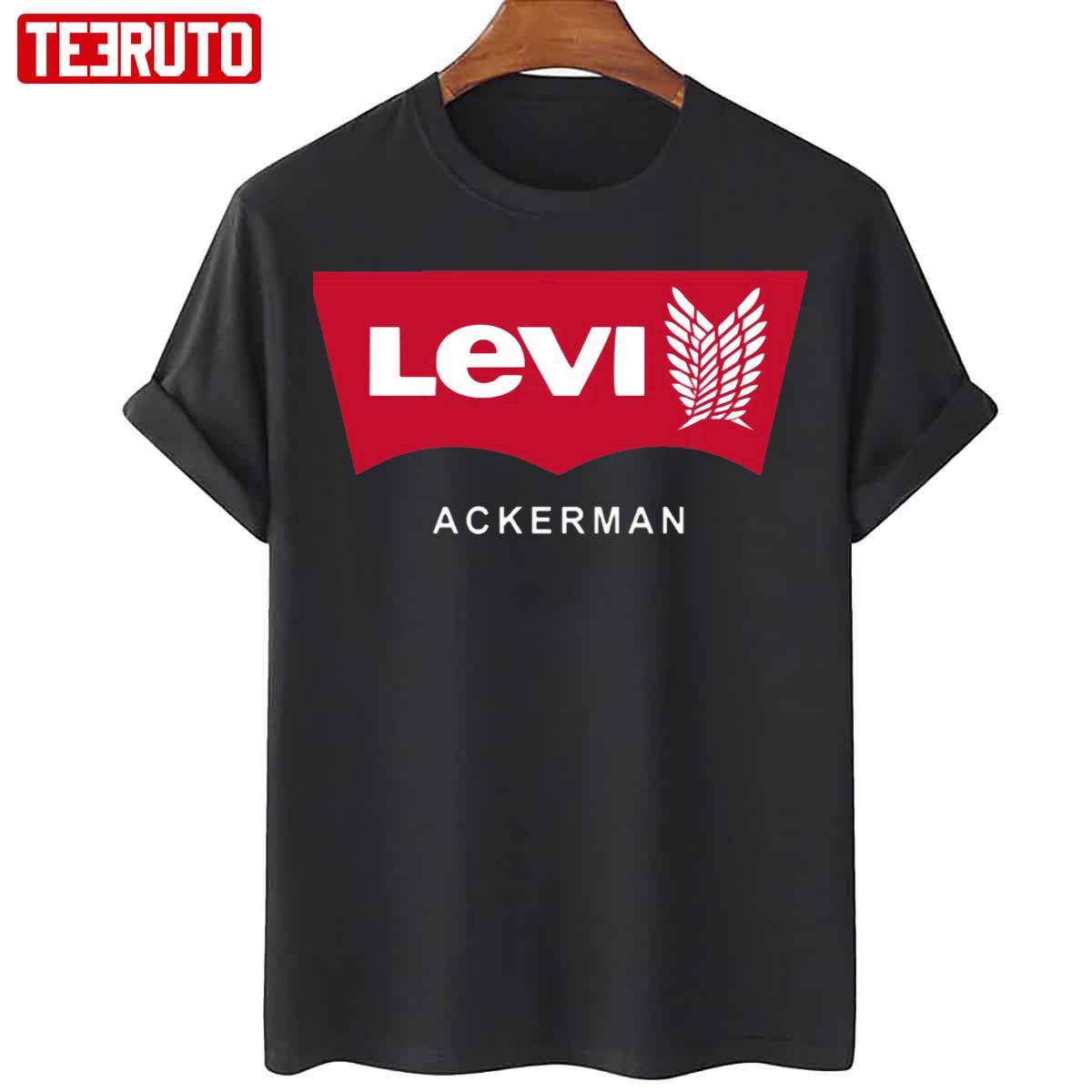 Aot 4 Levi Logo Attack On Titan Unisex T-Shirt