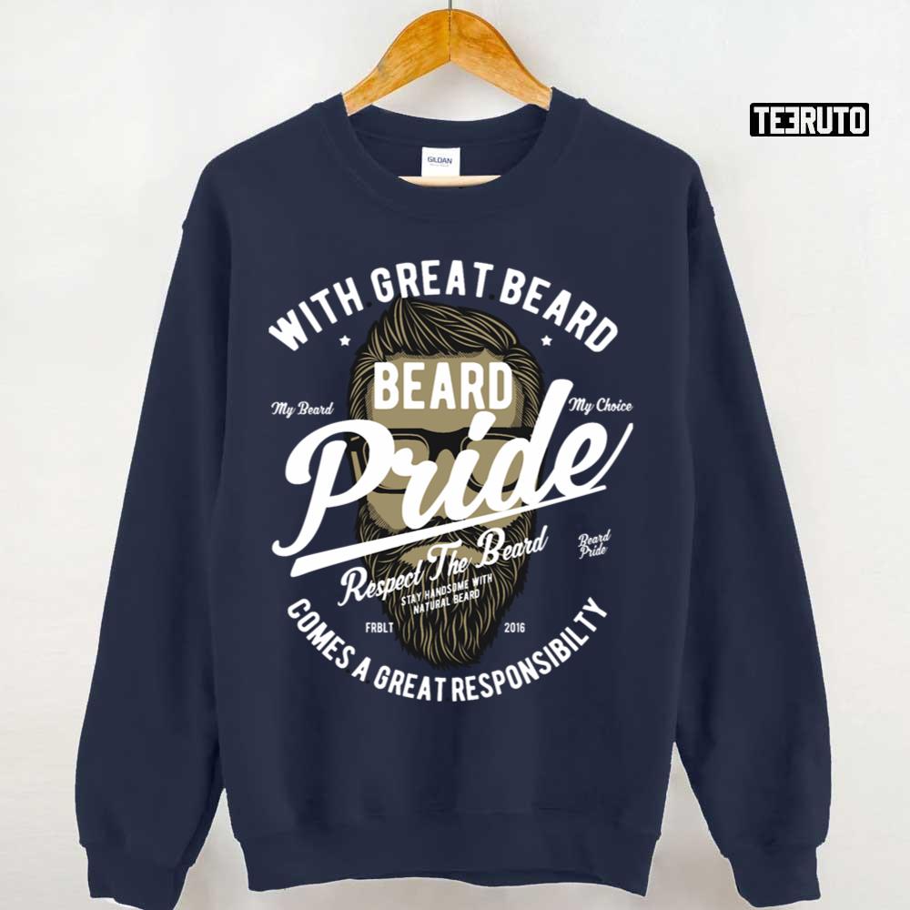 Beard Pride Graphic Unisex Sweatshirt