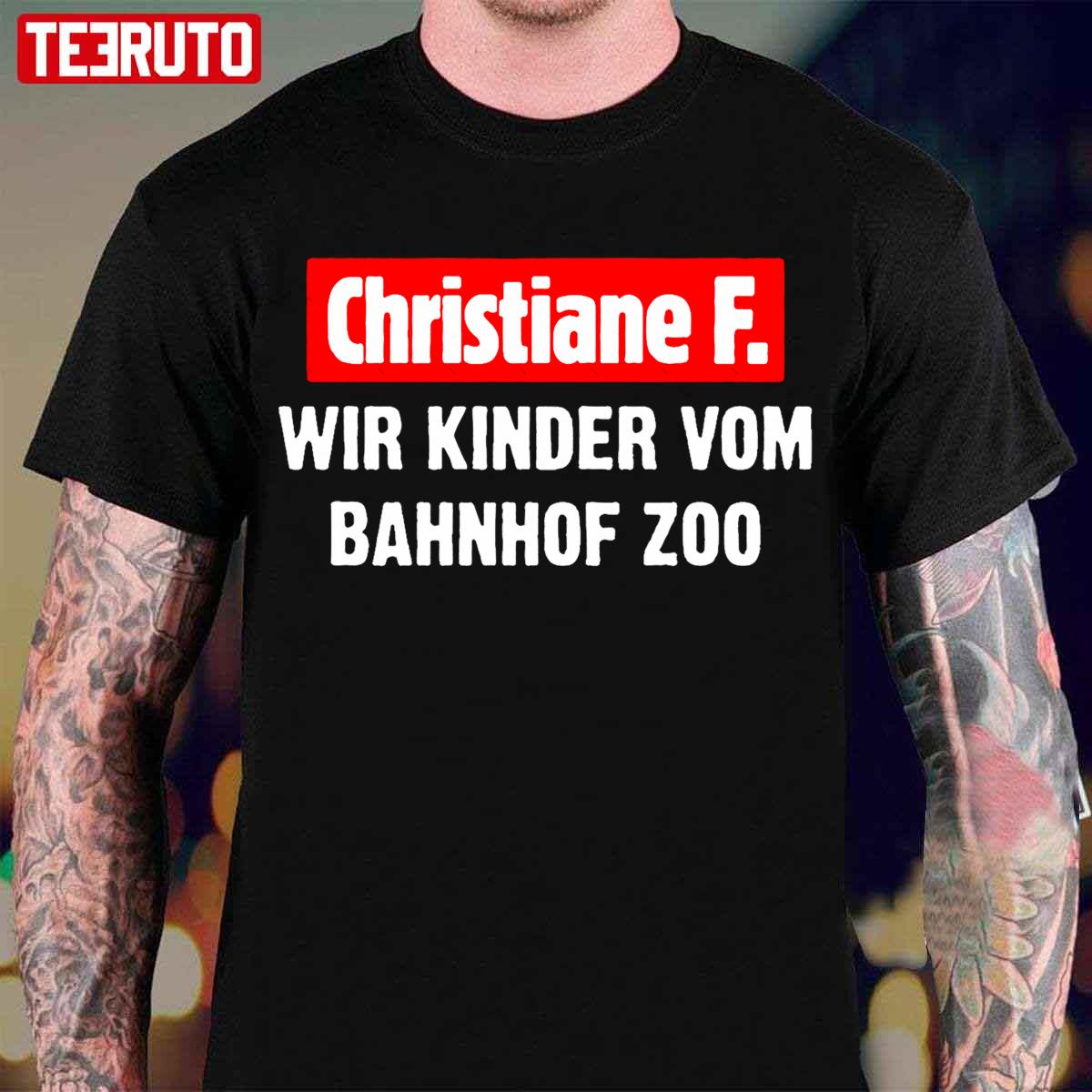 Christiane F Bahnhof Zoo Unisex T-Shirt