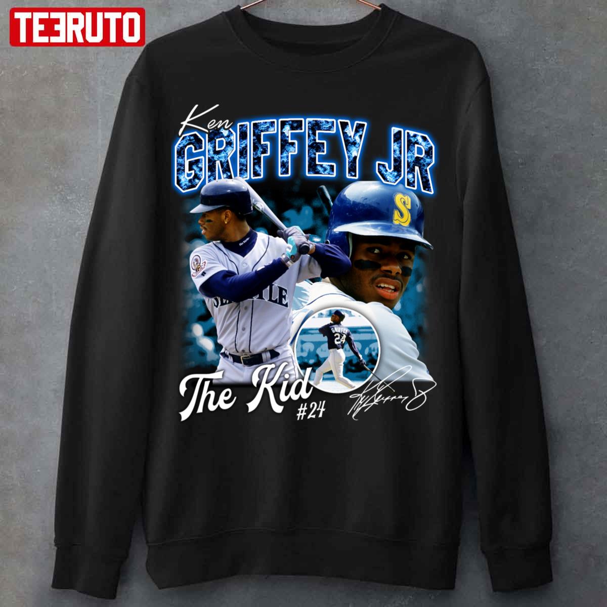 Ken Griffey Jr The Kid Seattle Baseball Design Unisex Sweatshirt