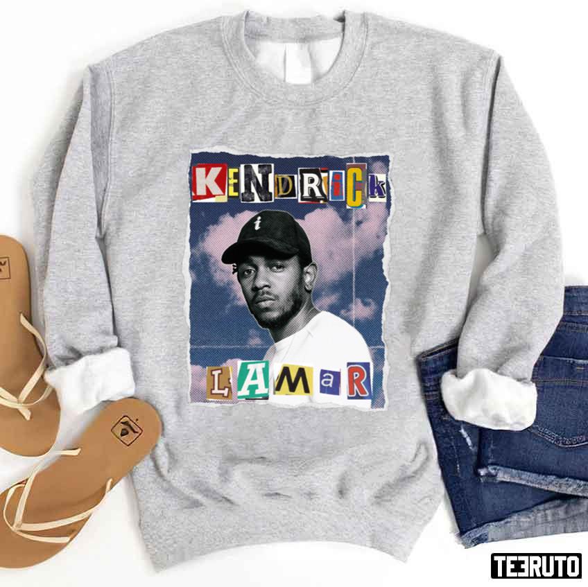 Kendrick Lamar Scrapbook Effect Ken Griffey Jr Unisex Sweatshirt