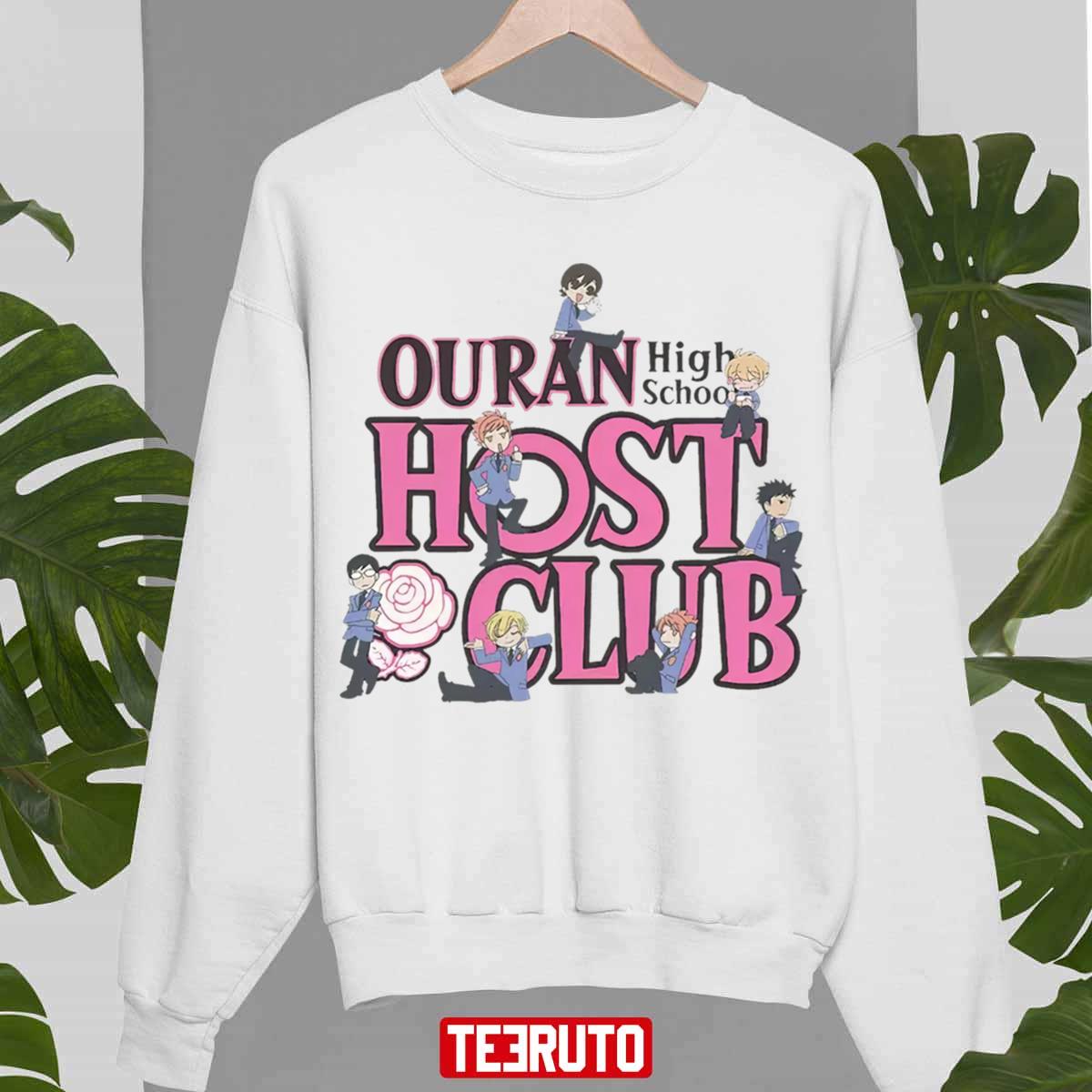 Ouran High School Host Club Font Pose Unisex Sweatshirt