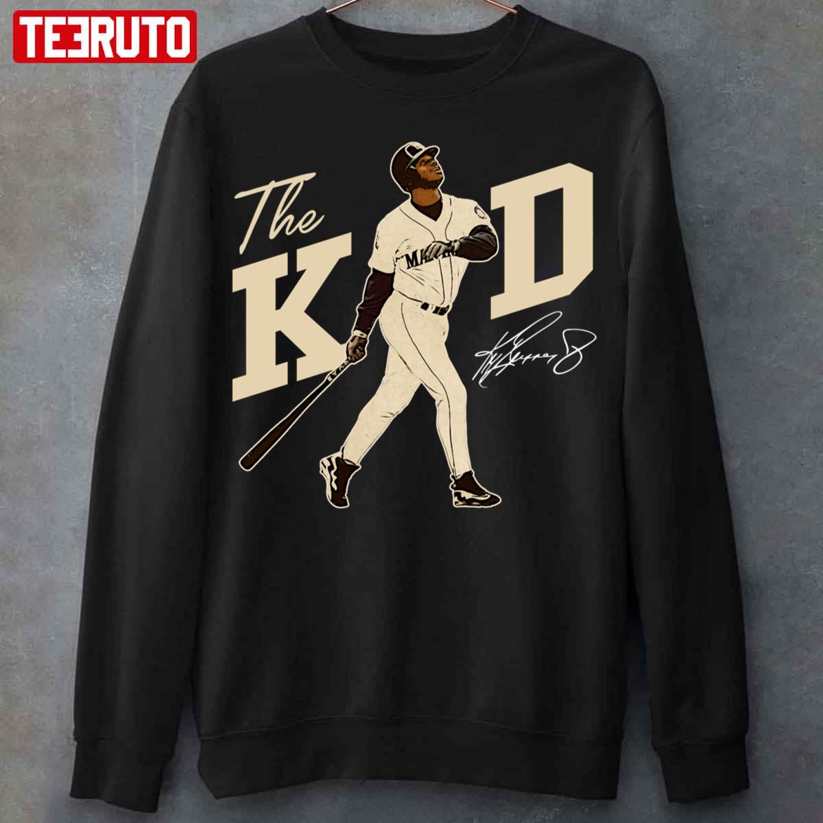 The Kid Baseball Vintage Signature Perfect Gift Ken Griffey Jr Unisex Sweatshirt
