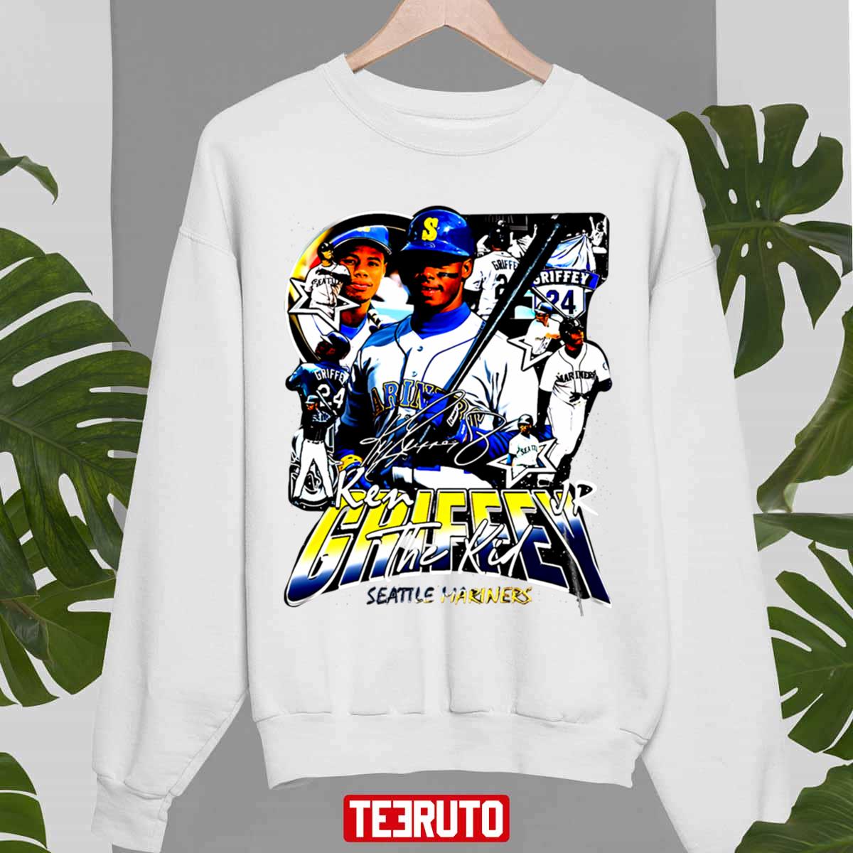 Vintage 90s Graphic Style Ken Griffey Jr Art Unisex Sweatshirt