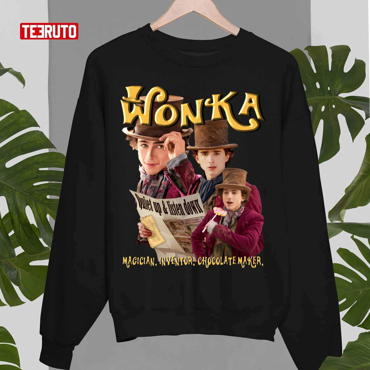 Wonka Fan Art Art Unisex Sweatshirt